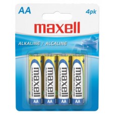 PILAS AA MAXELL LR06-B4 1.5V BLISTER 4 UNIDADES
